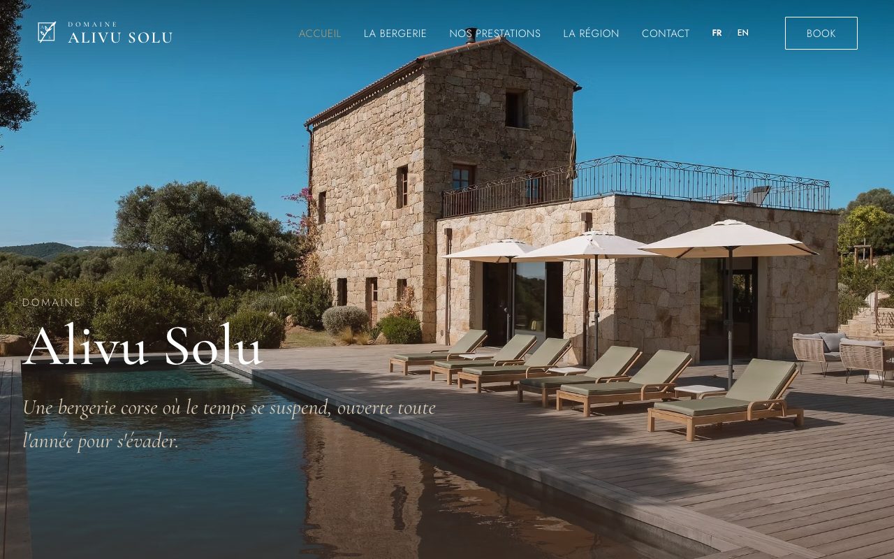 Site de démonstration Domaine Alivu Solu